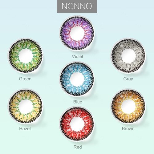 Nonno colored contact lenses color range