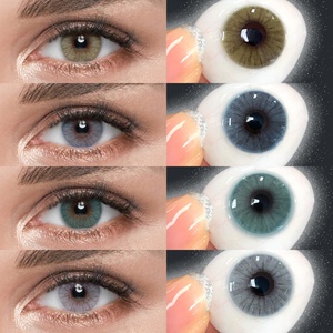 Private Label Custom Packaging Yearly Disposable 14.2mm Colored Contact Lenses