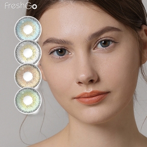 Freshgo Red Eye Color Contact Lenses Yearly