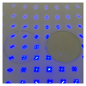 1.56 Invisible Anti Blue Ray Hard Contact Lens HMC Ophthalmic Lenses