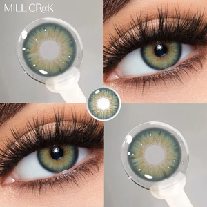 MILL CREEK Wholesale Korean Style Natural Colored Contact Lenses 14.2mm Soft Circle Lenses K-Beauty Eye Makeup OEM