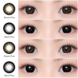 YITONGNIAN Natural Brown Colored Contact Lenses