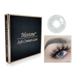 Private Label OEM Customized Paper Packaging Wholesale Cosmetic Meetone Color Contact Lenses with Box
