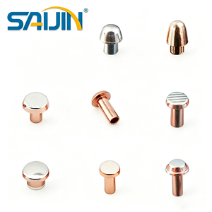Bimetallic Silver Contact Rivet Electrical Alloy Contacts